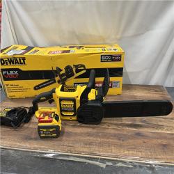 AS-IS DEWALT  FLEXVOLT 60V MAX 16in. Brushless Cordless Battery Powered Chainsaw Kit with (1) FLEXVOLT 2 Ah Battery & Charger