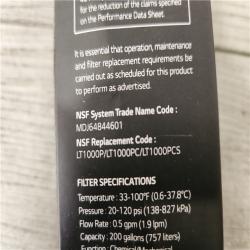 Phoenix Location NEW LG LT1000P3 - 6 Month / 200 Gallon Capacity Replacement Refrigerator Water Filter 3-Pack (NSF42, NSF53, and NSF401*)