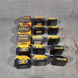 HOUSTON LOCATION - AS-IS DEWALT BATTERY PACK QTY - 15