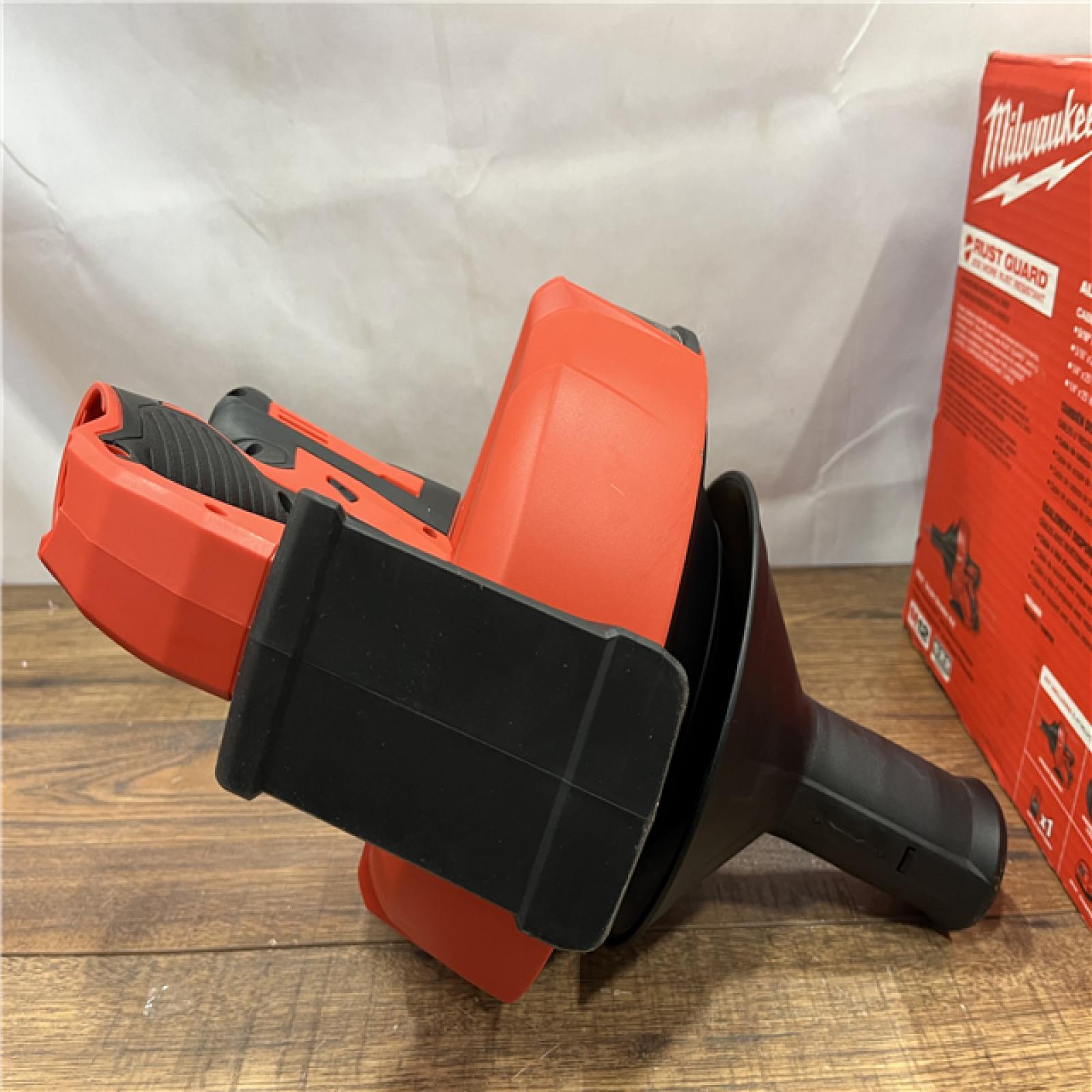 AS IS M12 12-V Lithium-Ion Cordless Drain Snake Auger W/ (1) 1.5Ah Battery, 5/16 in. X 25 Ft. Cable, Charger, & 5 Gal. Bucket