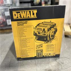 DALLAS LOCATION NEW! - DEWALT 15 Amp Corded 13 in. Heavy-Duty 2-Speed Bench Planer with (3) Knives, In Feed Table and Out Feed Table