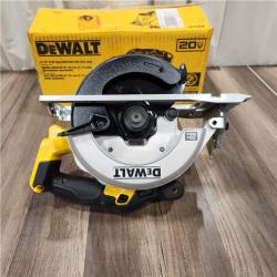 AS IS DEWALT 20-Volt MAX Lithium-Ion Cordless 6-1/2 in. Circular Saw (Tool-Only)