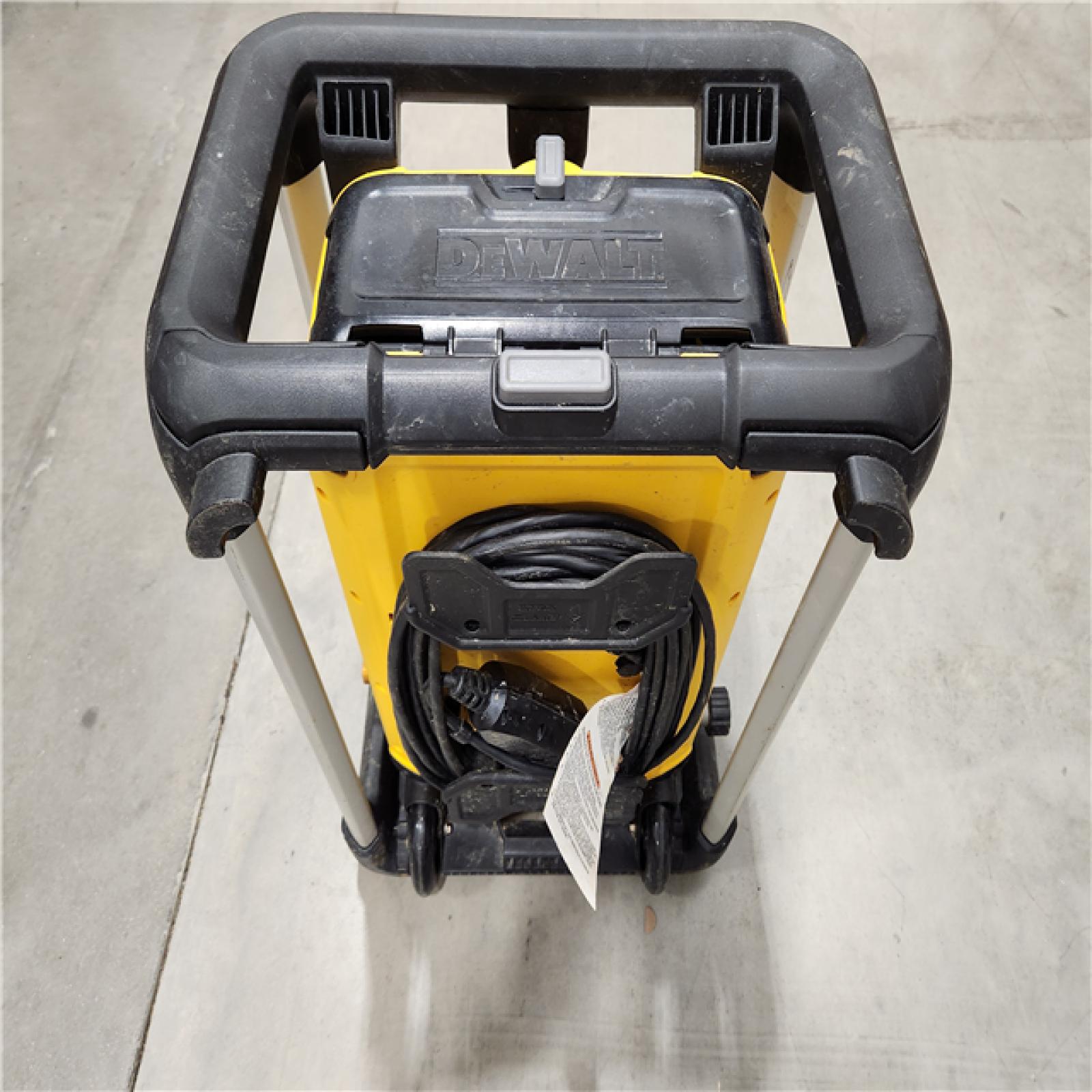 AS-IS DeWalt 2100 PSI 13 Amp Cold Water Electric Pressure Washer with Internal Equipment Storage