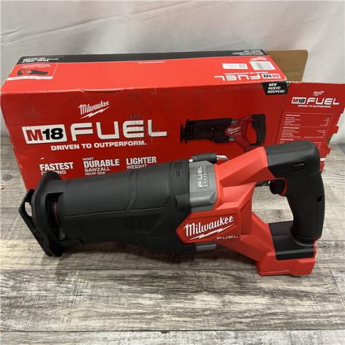 AS-IS Milwaukee M18 18V Fuel Sawzall 1-1/4  Reciprocating Saw Cordless Lithium-Ion Brushless 2821-20