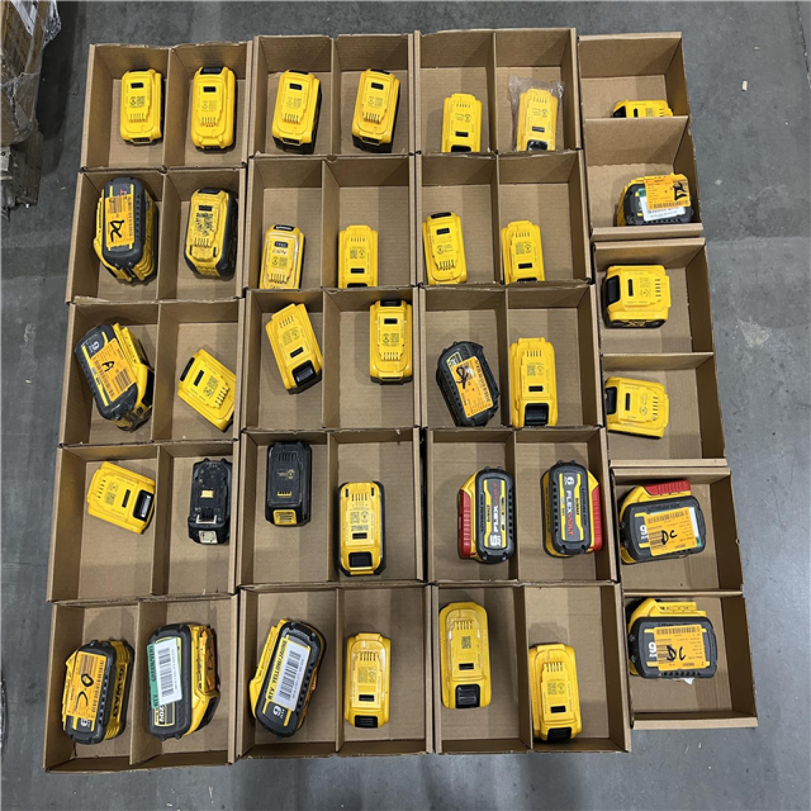 DALLAS LOCATION - AS-IS BATTERY PALLET