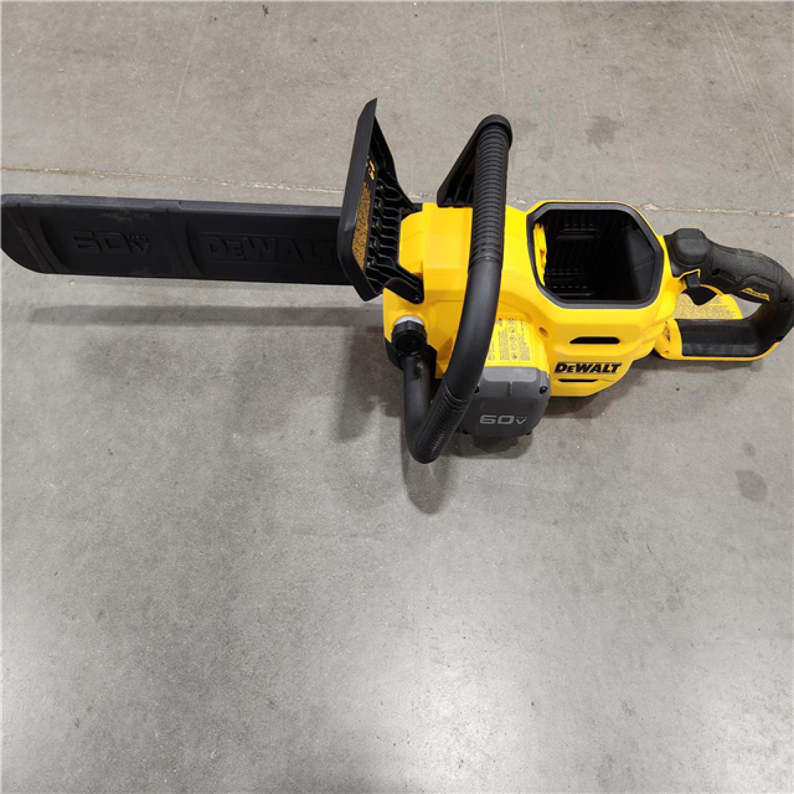 AS-IS DEWALT FLEXVOLT 60V MAX Brushless Cordless 18 Chainsaw (Tool Only)