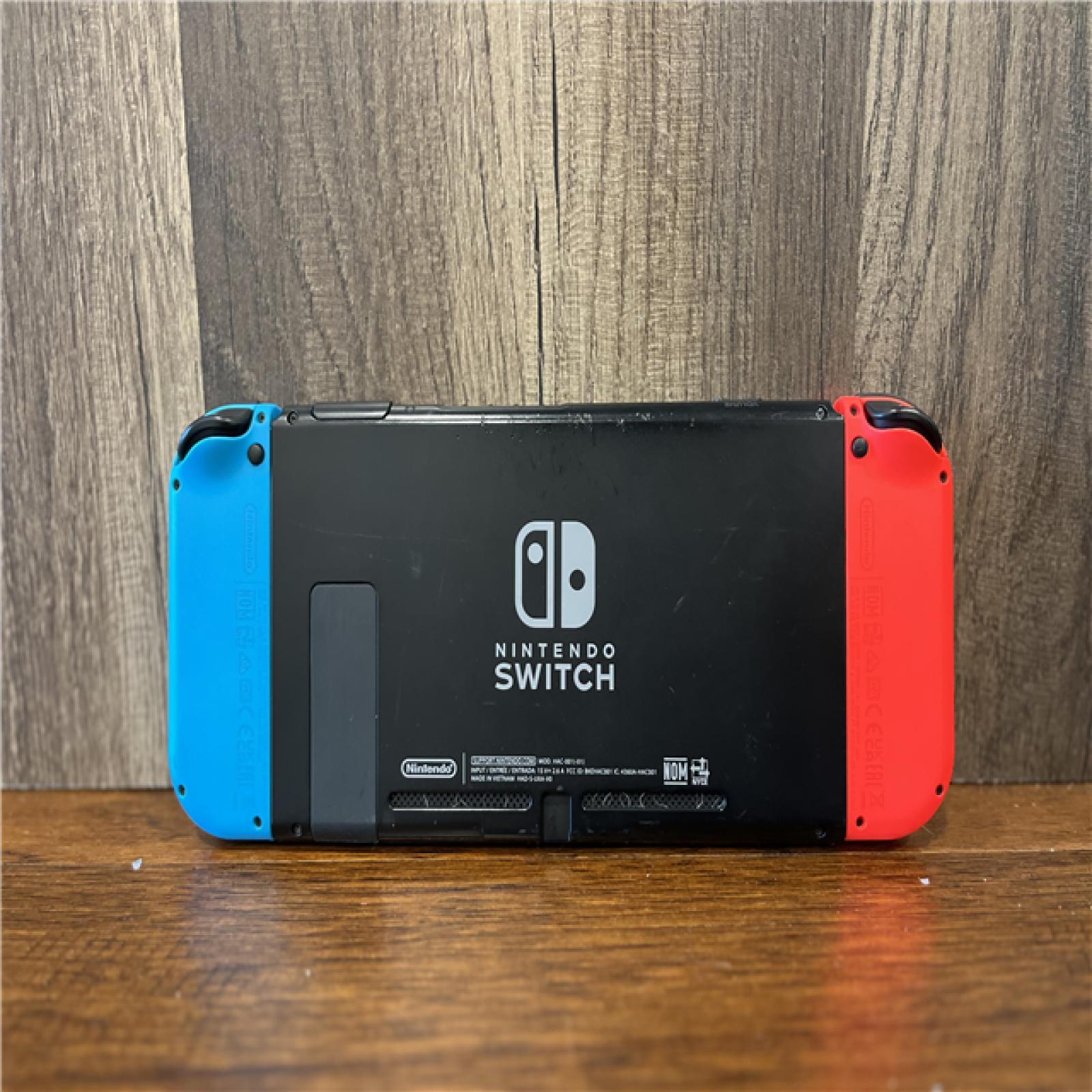 AS-IS Nintendo Switch - Neon Blue/Neon Red
