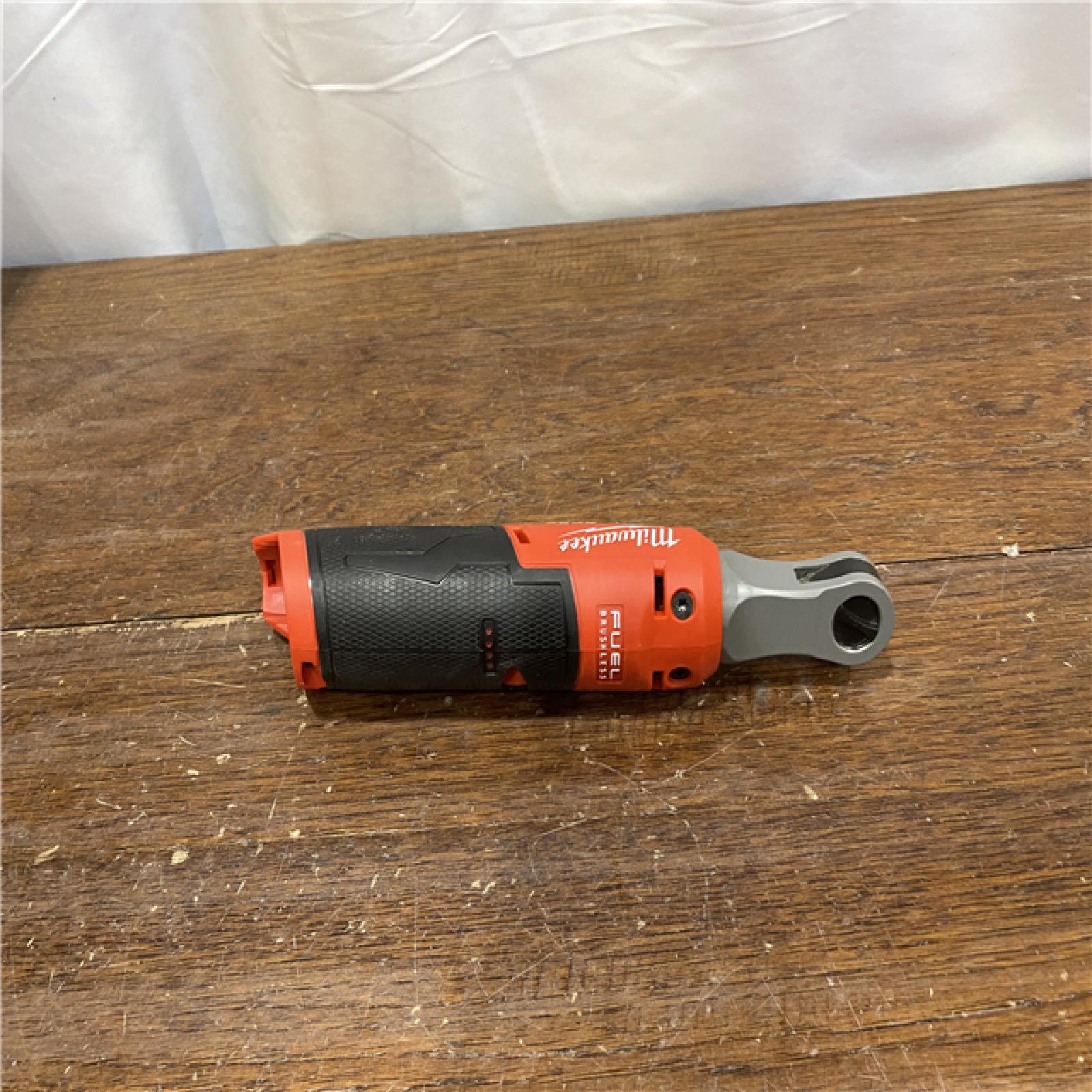 as-isMilwaukee 2566-20 M12 FUEL Brushless Lithium-Ion 1/4 in. Cordless High Speed Ratchet (Tool Only)