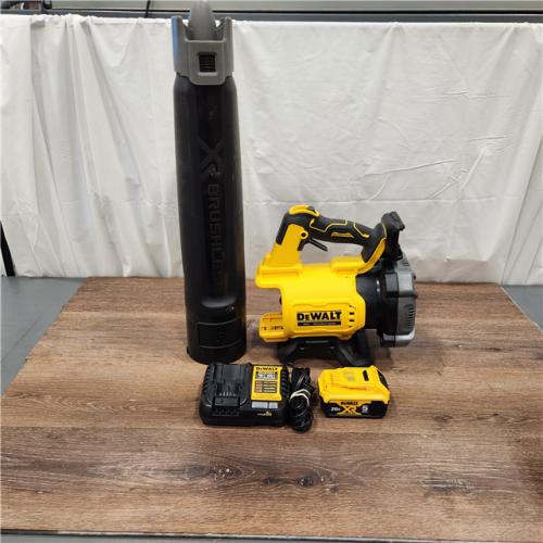 AS-IS DeWalt Brushless Cordless Battery Powered Handheld Leaf Blower KIT