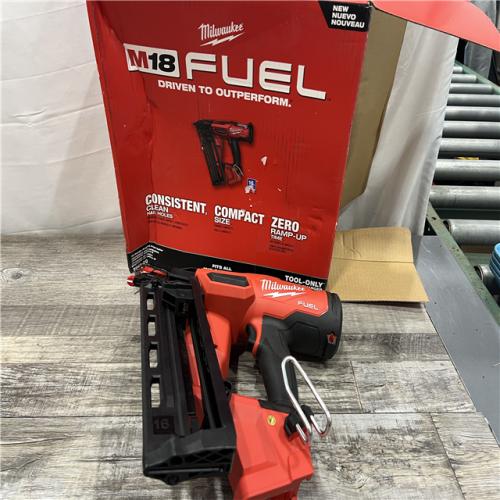 AS-IS Milwaukee 2841-20 18V Cordless Gen II 16 Gauge Angled Finish Nailer (Tool Only)