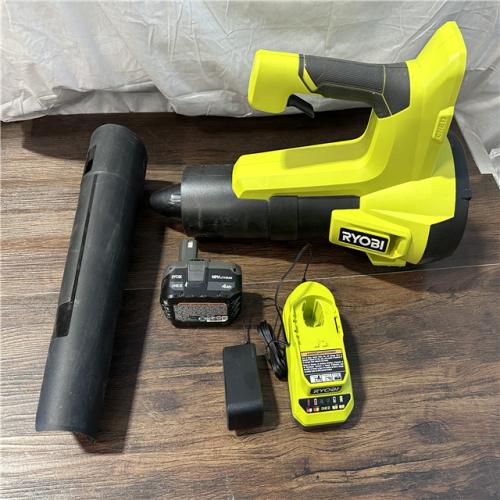 California Ryobi 18V 350 CFM Blower Kit, includes (1) Battery & Charger