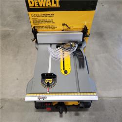 AS-IS DEWALT 15 Amp Corded 8-1/4 in. Compact Portable Jobsite Table Saw