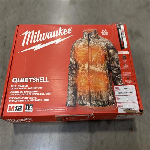 NEW! - Milwaukee M12™ Heated Quietshell Jacket Kit - LG - Camouflage