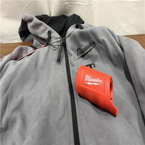 AS-ISMilwaukee M12 Heated Hoodie Gray XL