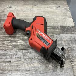 AS-IS MILWAUKEE M18 FUEL 18V Lithium-Ion Brushless Cordless HACKZALL Reciprocating Saw (Tool-Only)