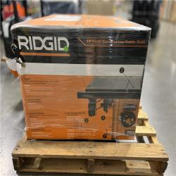 DALLAS LOCATION - NEW! RIDGID 10 in. Contractor Table Saw with Cast Iron Top