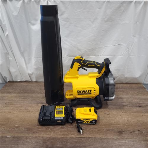 AS-IS DeWalt Brushless Cordless Battery Powered Handheld Leaf Blower KIT