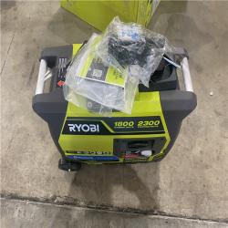 Houston location AS-IS RYOBI 2,300-Watt Recoil Start Bluetooth Super Quiet Gasoline Powered Digital Inverter Generator with CO Shutdown Sensor