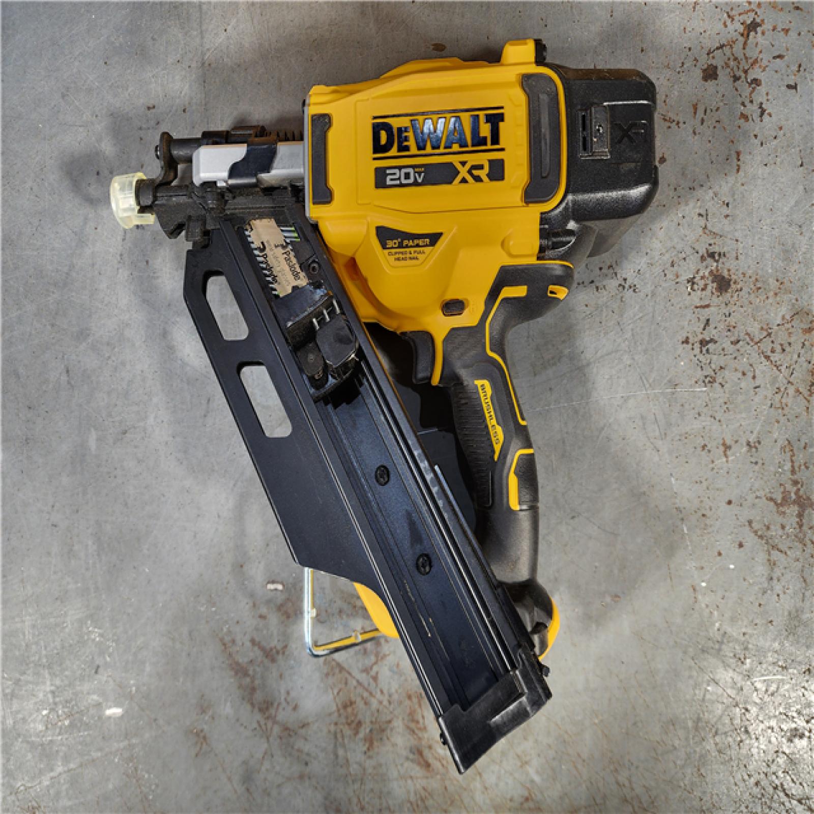 HOUSTON LOCATION - AS-IS DEWALT 20-Volt 30Â° Cordless Framing Nailer (Tool-Only)