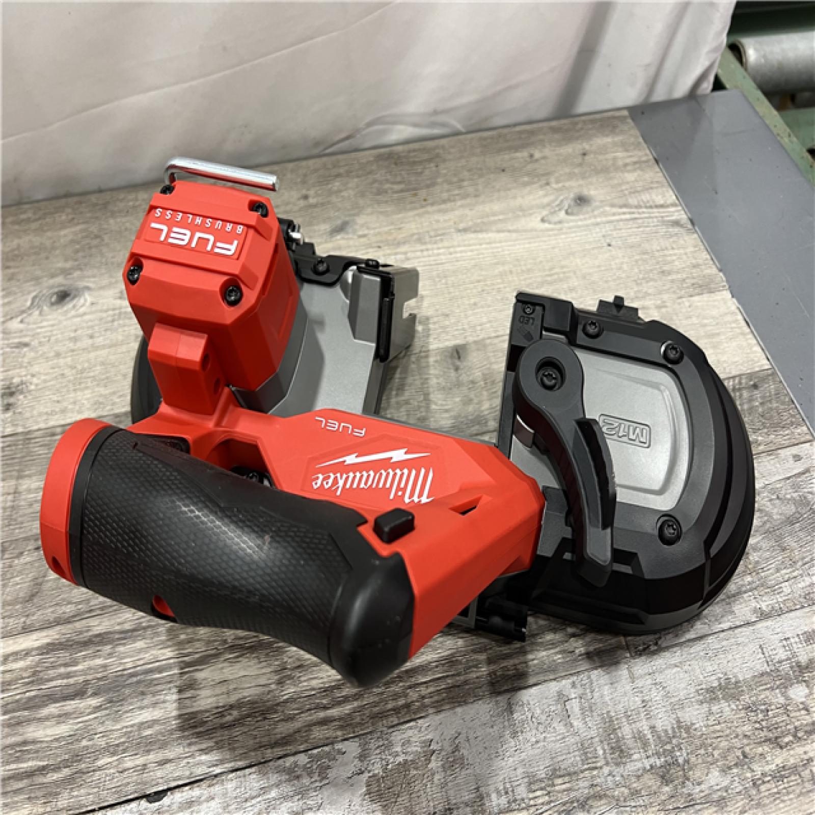 AS-IS MILWAUKEE M12 FUEL 12V Lithium-Ion Cordless Compact Band Saw (Tool-Only)