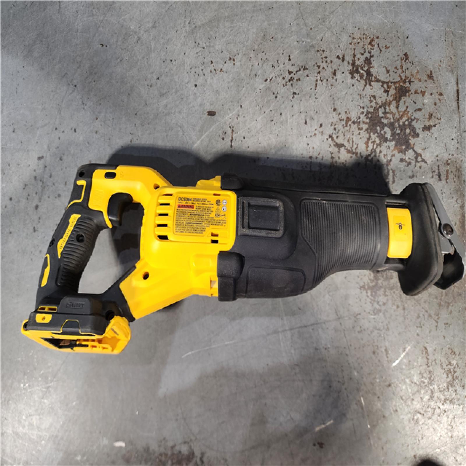 HOUSTON LOCATION - AS-IS DEWALT 20-Volt XR Cordless Reciprocating Saw (Tool Only)