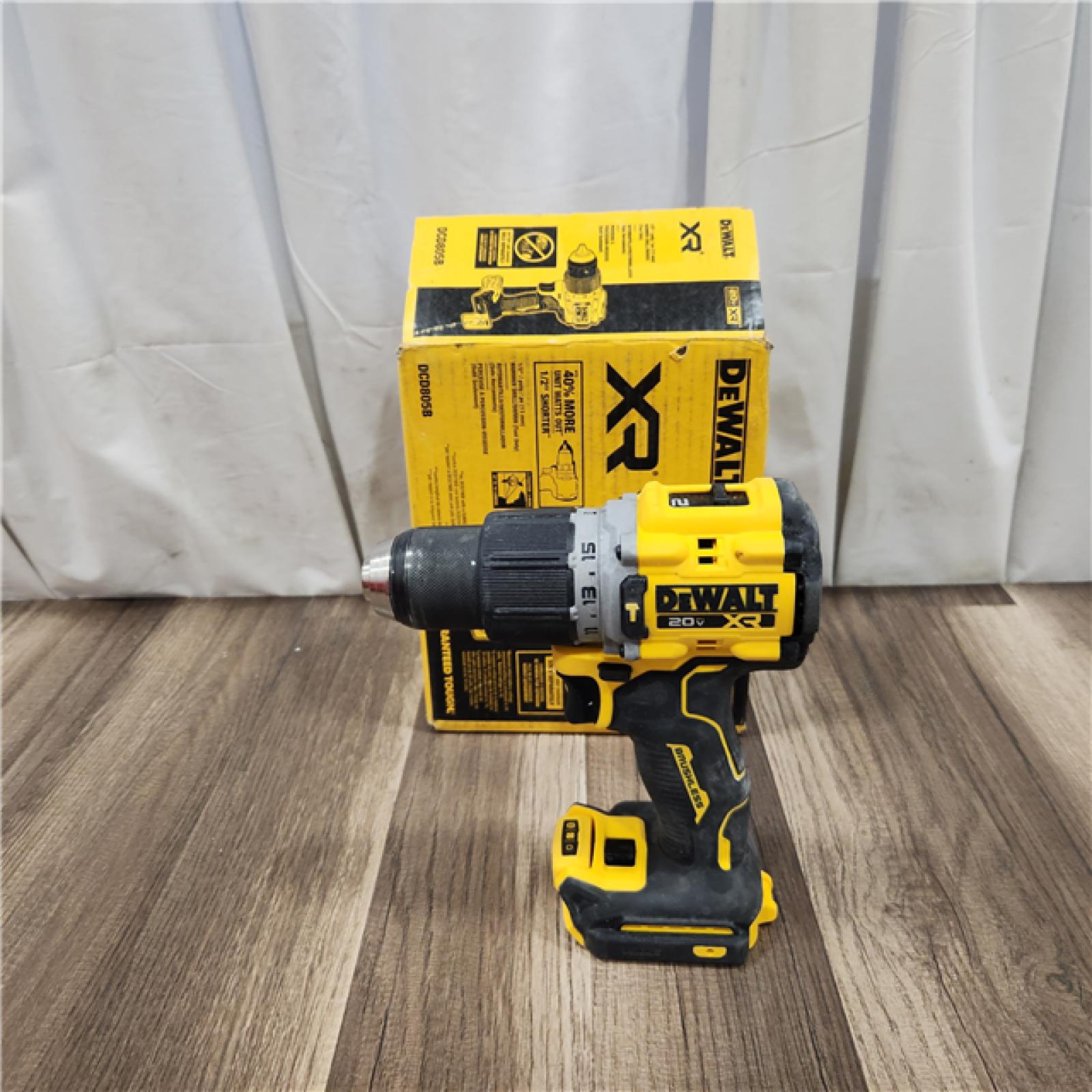 AS IS DEWALT 20-Volt Compact Cordless 1/2 in. Hammer Drill (Tool-Only)