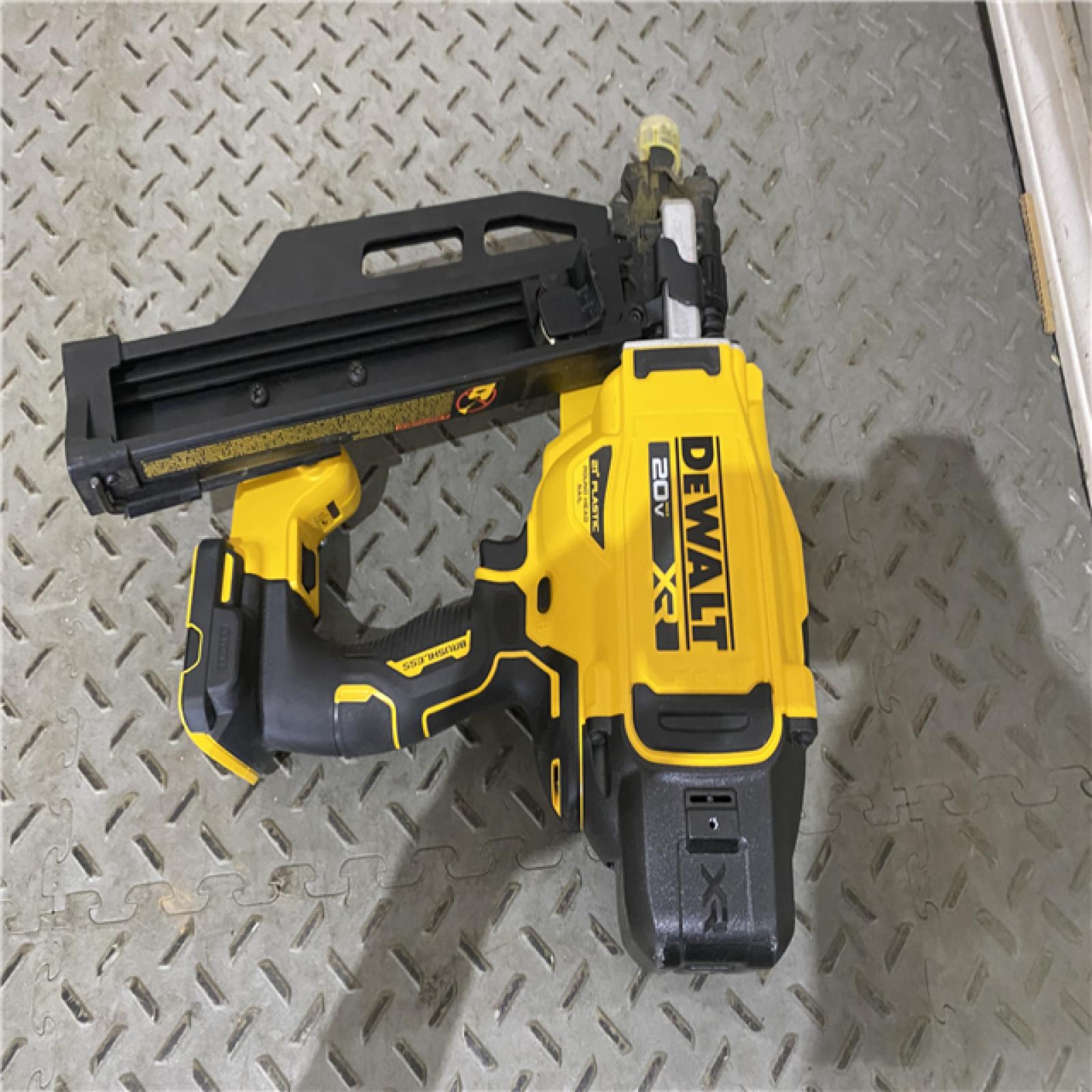 Houston location AS-IS DEWALT 20-Volt 21Â° Cordless Framing Nailer (Tool-Only)