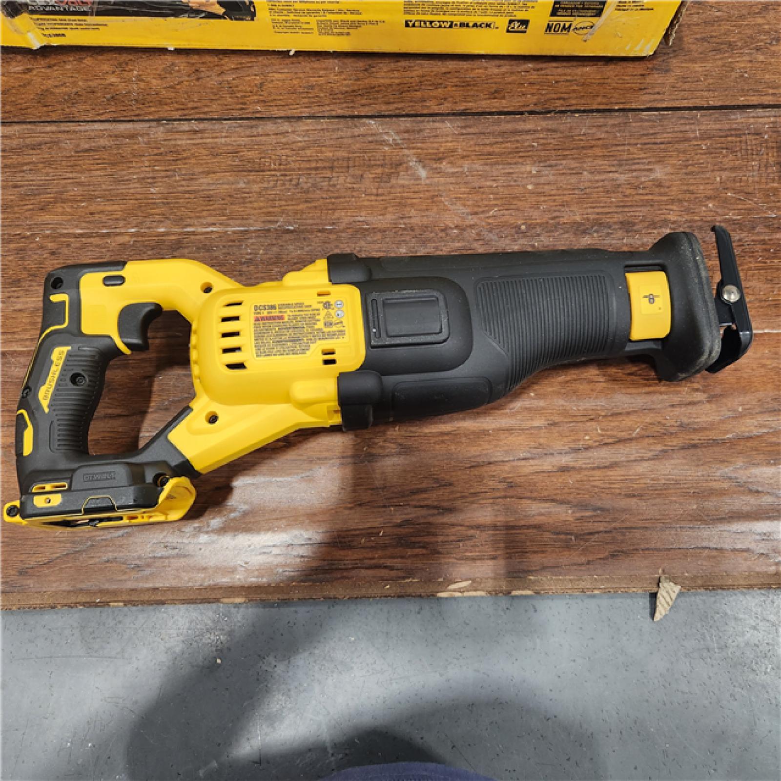 AS-IS 20V MAX Lithium Ion Cordless Brushless Reciprocating Saw with FLEXVOLT ADVANTAGE (Tool Only)