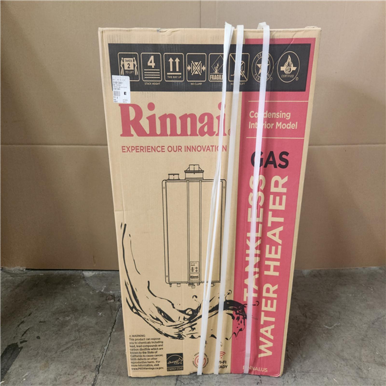 Phoenix Location Rinnai Super High Efficiency Plus 11 GPM 199,000 BTU Natual Gas Interior Tankless Water Heater