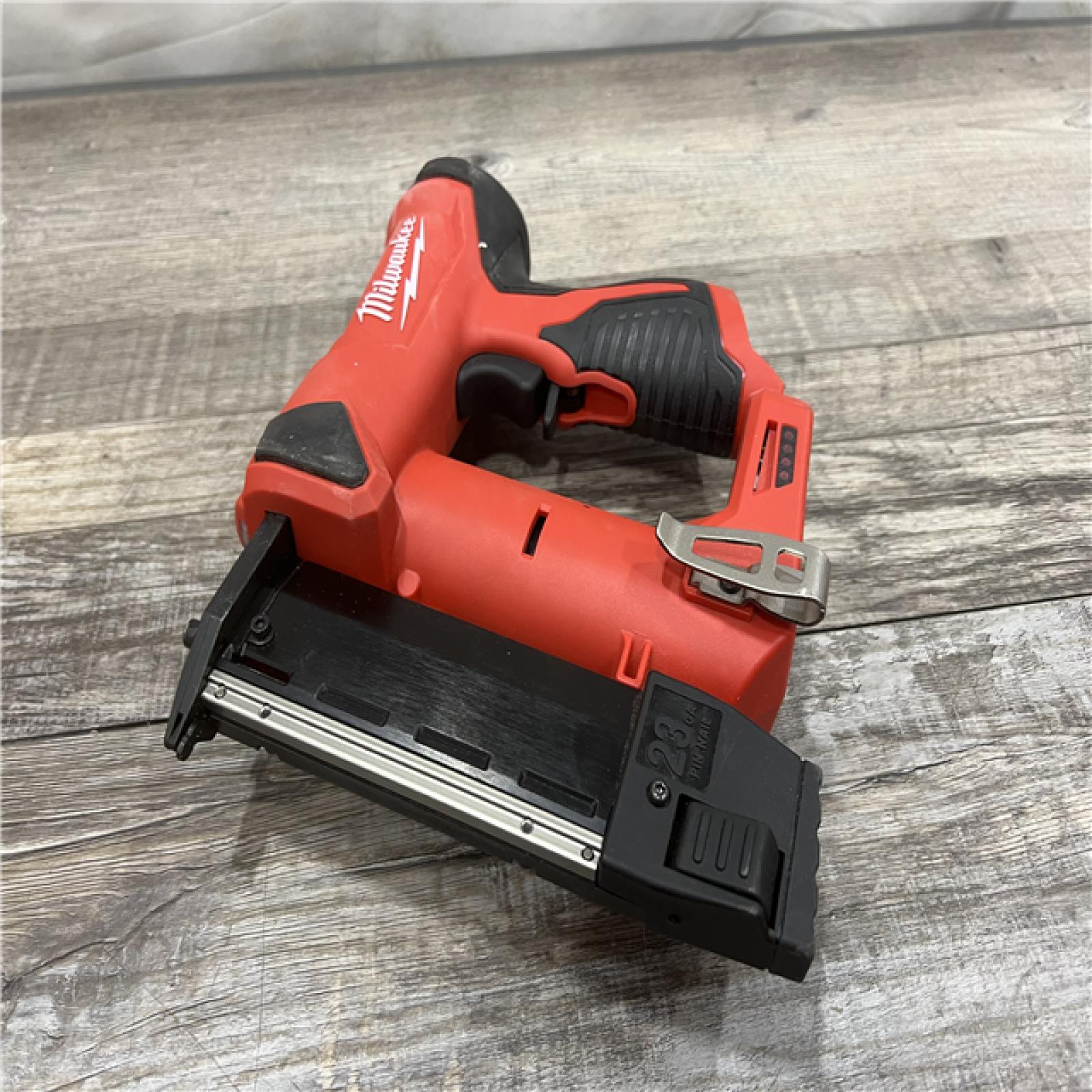 AS-IS Milwaukee 2540-20 12V 23 Gauge Cordless Pin Nailer (Tool Only)