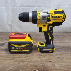 AS-IS Dewalt FLEXVOLT 20 Volt 1/2 in. Brushless Cordless Hammer Drill/Driver Kit (Battery & Charger)