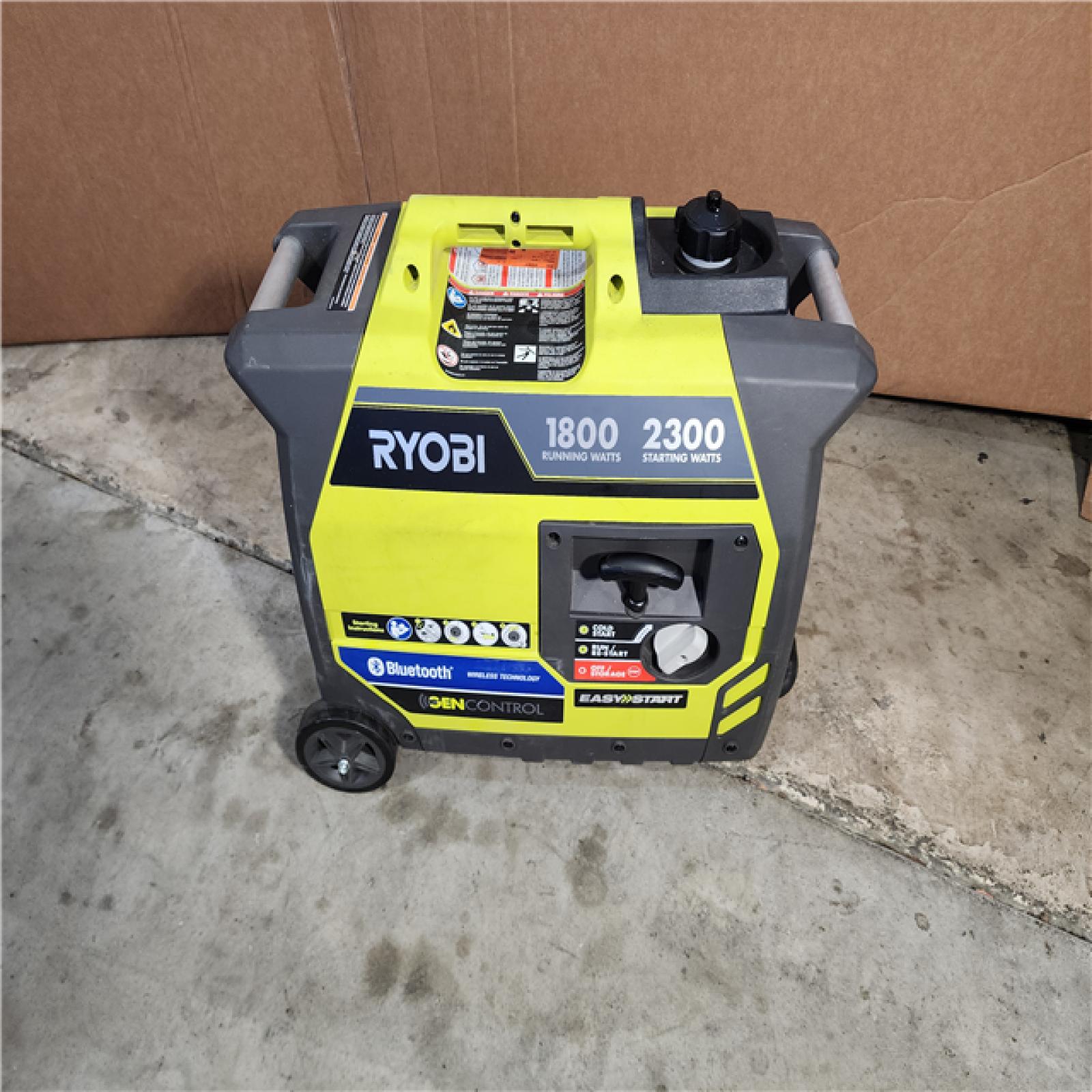 HOUSTON LOCATION - AS-IS Bluetooth 2,300 Starting Watt Super Quiet Gasoline Powered Digital Inverter Generator