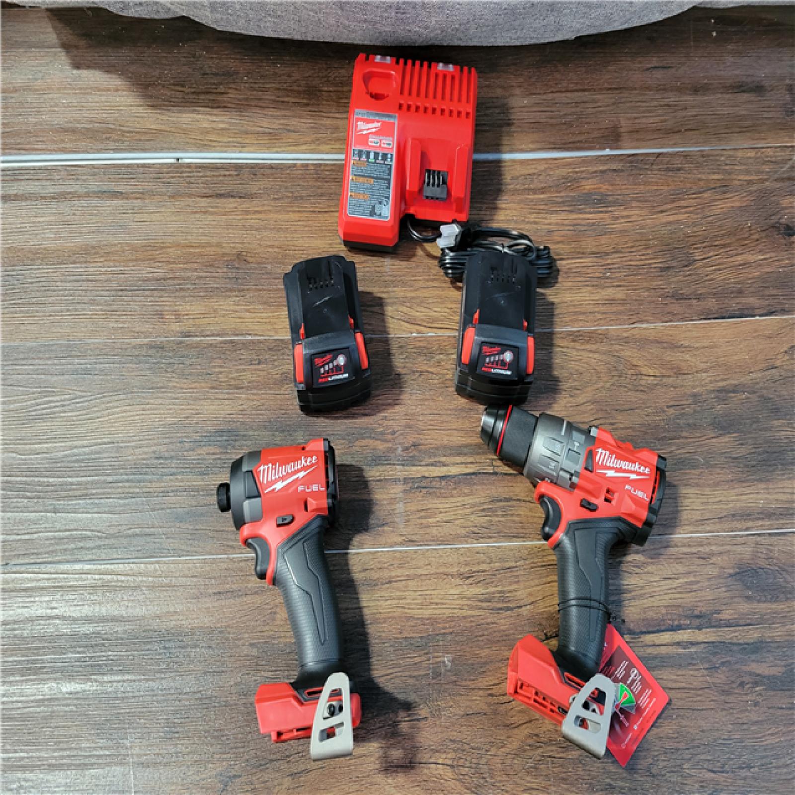 CALIFORNIA NEW MILWAUKEE M18 FUEL 2-TOOL COMBO KIT (2 BATTERIES AND CHARGER INCLUDED)