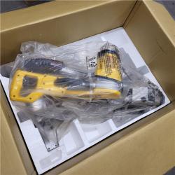 AS-IS DEWALT 15 Amp Corded 12 in. Double Bevel Sliding Compound Miter Saw, Blade Wrench and Material Clamp