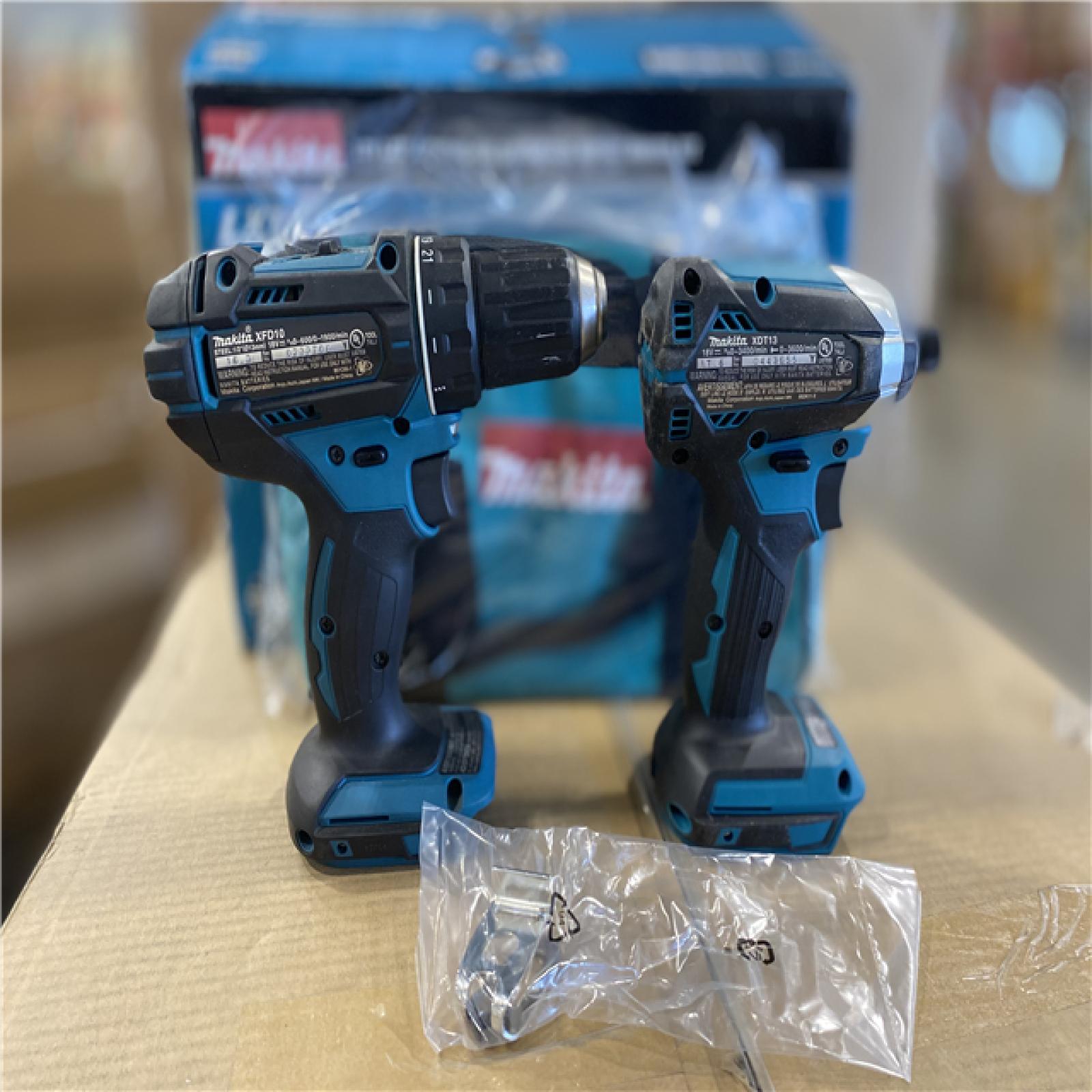 AS-IS Makita 18V LXT Lithium-Ion Brushless Cordless Impact Driver Kit with (1) Battery 3.0Ah