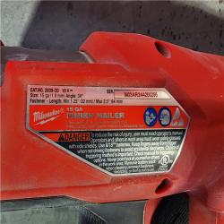 HOUSTON LOCATION - AS-IS Milwaukee 2839-20 M18 FUEL 15 Ga. 18 Volt Brushless Angled Finish Nailer (TOOL ONLY)