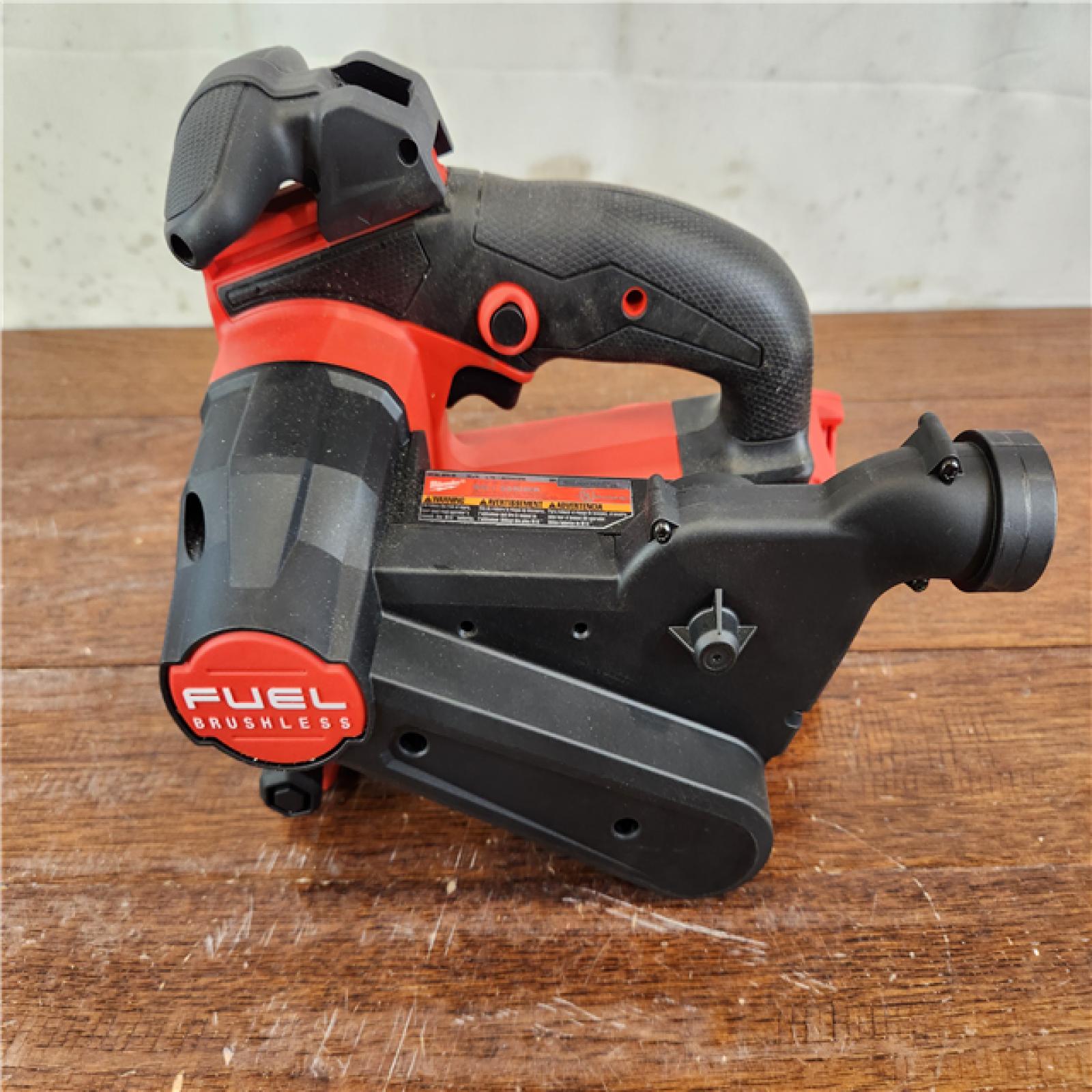 AS-IS Milwaukee M18 FUEL 18-Volt Lithium-Ion Brushless Cordless Belt Sander (Tool-Only)