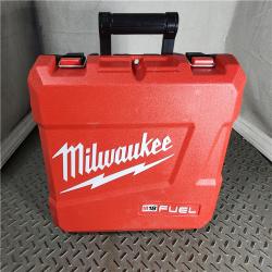 HOUSTON LOCATION - AS-IS (APPEARS LIKE NEW) Milwaukee 2904-22 Hammer Drill Driver Kit with Batteries  Charger & Tool Case  Red