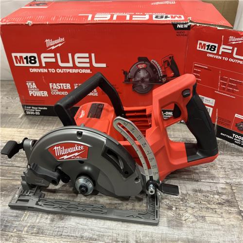 AS-IS Milwaukee 2830-20 Rear Handle Circular Saw M18 FUEL 7-1/4  Cordless Brushless Tool Only