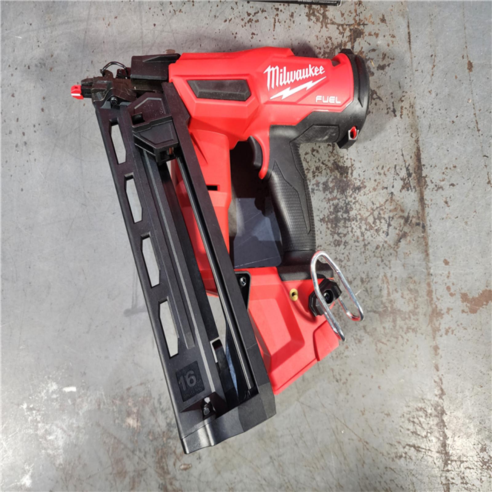 HOUSTON LOCATION - AS-IS (APPEARS LIKE NEW) Milwaukee 2841-20 18V Cordless Gen II 16 Gauge Angled Finish Nailer (Tool Only)