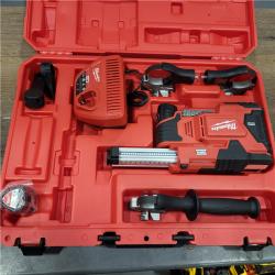 AS-IS Refurbished Milwaukee 2509-22 M12 12-Volt Lithium-Ion Cordless Hammer Vac Universal Dust Extractor Kit