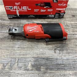 AS-IS Milwaukee 2566-20 M12 FUEL Brushless Lithium-Ion 1/4 in. Cordless High Speed Ratchet (Tool Only)