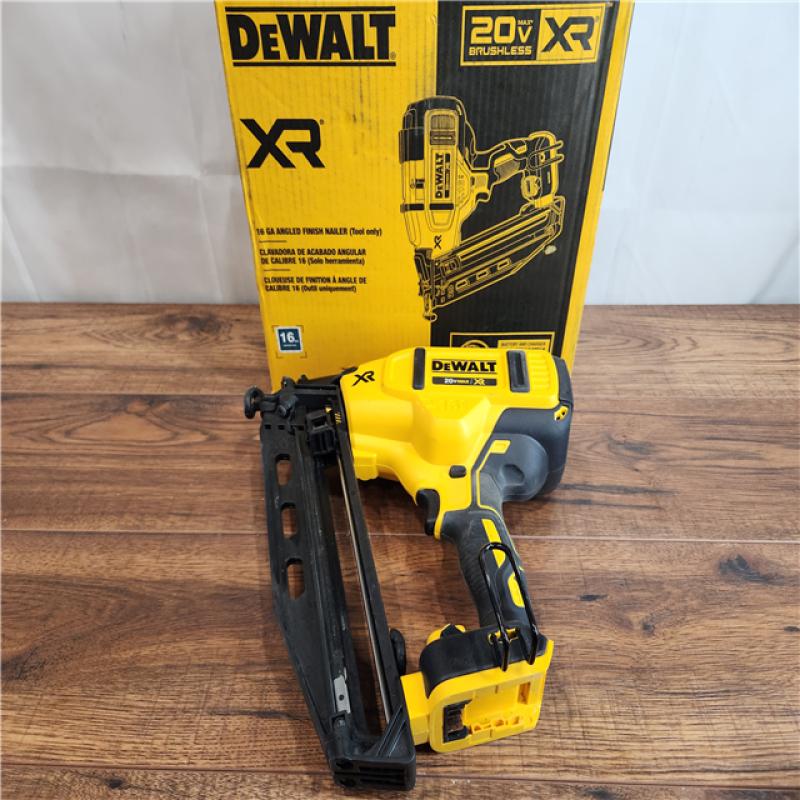 DEWALT 20V MAX* Finish Nailer, Angled, 16GA, Tool Only (DCN660B)