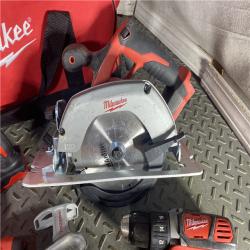 HOUSTON LOCATION - AS-IS Milwaukee M18 Brushed Cordless Variable Speed LED Light (7-Tool) Combo Kit