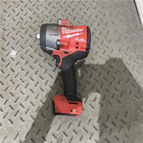 Houston location AS-IS MILWAUKEE M18 FUEL 18V Lithium-Ion Brushless Cordless 1/2 in. Impact Wrench with Friction Ring (Tool-Only)