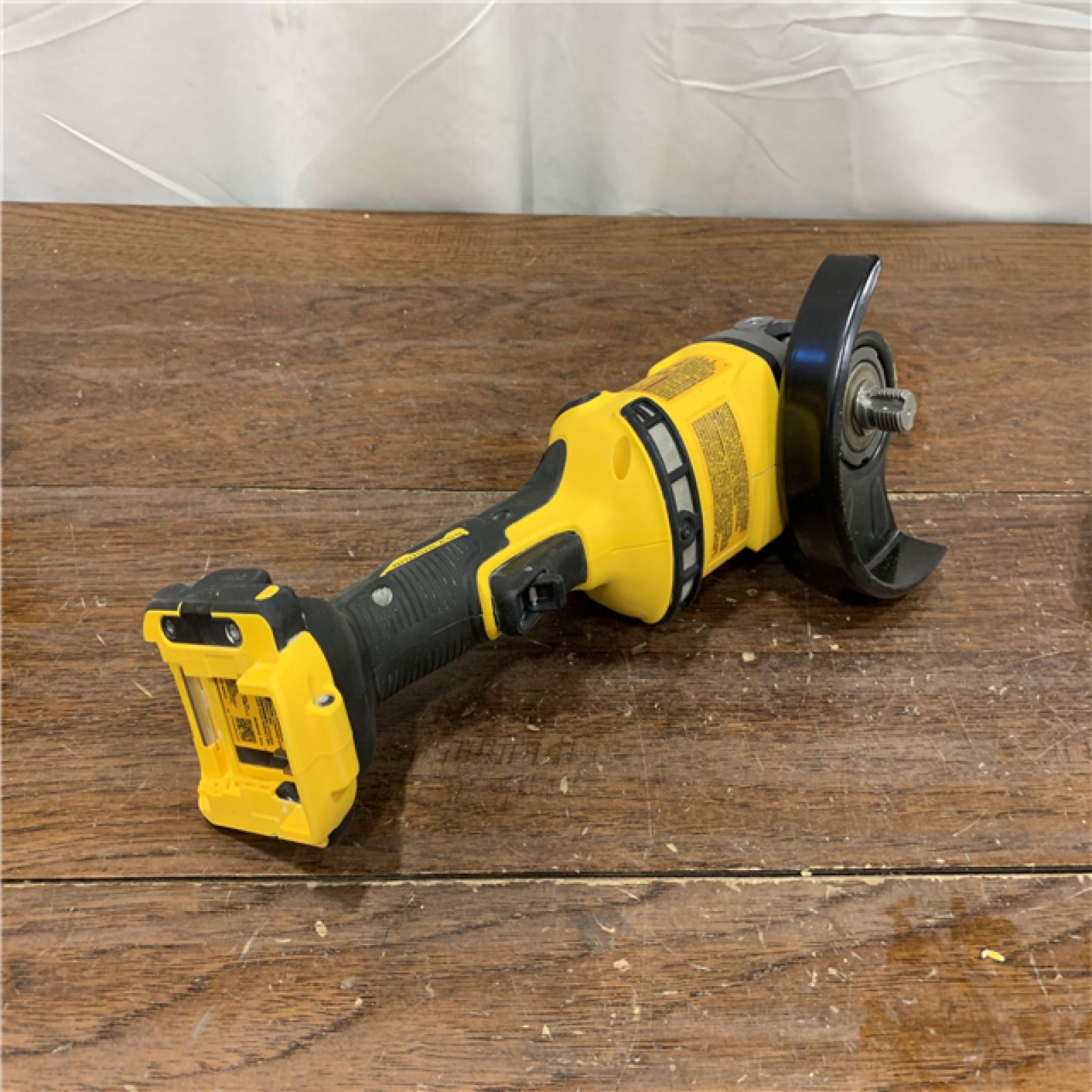 AS-ISFLEXVOLT 60V MAX Cordless Brushless 4.5 in. to 6 in. Small Angle Grinder with Kickback Brake (Tool Only)