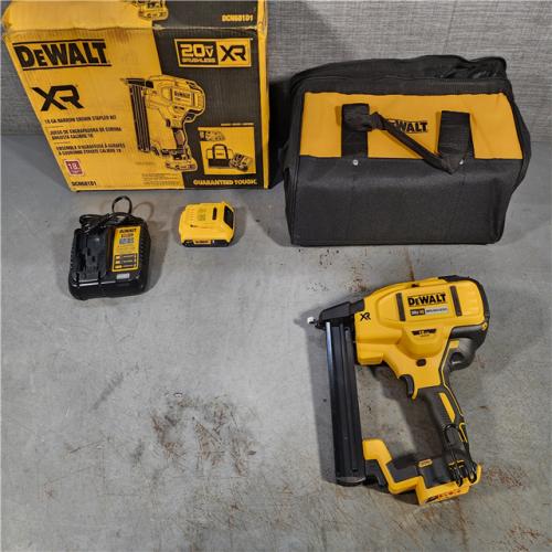 HOUSTON LOCATION - AS-IS DEWALT DCN681D1 20V 18Ga Stapler Kit