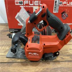 AS IS Milwaukee M18 FUEL 18V Lithium-Ion Brushless Cordless 7-1/4 in. Circular Saw (Tool-Only)