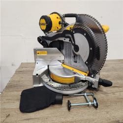 Phoenix Location Appears NEW DEWALT 15 Amp Corded 12 in. Compound Double Bevel Miter Saw