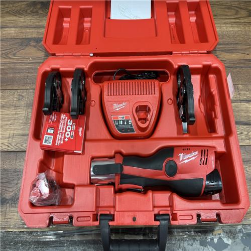 AS-IS Milwaukee M12 Force Logic Press Tool 1/2 in. to 1 in. Kit